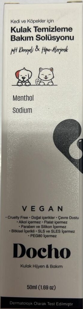 Docho-Docho Kulak Temi̇zleme Bakim Solüsyonu Bakım Ürünleri-kktc