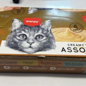 Wanpy-Wanpy Assorted Creamy 14Gr-100Pcs Kedi Ödül Mamaları-kktc
