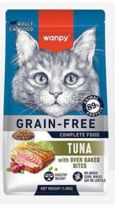 Wanpy Grai̇n Free Cat Tuna 1.5Kg Kedi Kuru Maması
