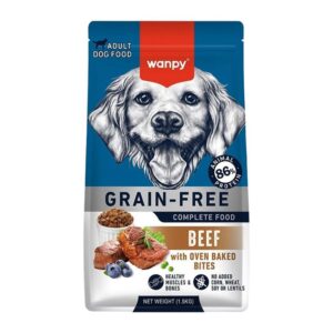 Wanpy-Wanpy Grai̇n Free Dog Beef 1.5Kg Köpek Kuru Maması-kktc