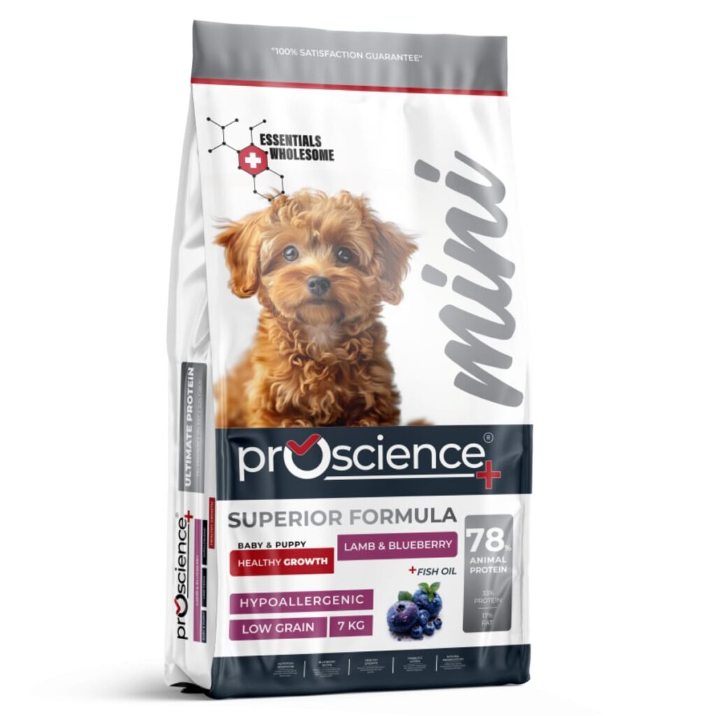 Pro Science-Pro Science Low Grain Mini Baby&Puppy Lamb&Blueberry 7Kg Köpek Kuru Maması-kktc