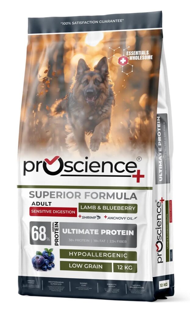 Pro Science-Pro Science Low Grain Adult Lamb&Blueberry 12Kg Köpek Kuru Maması-kktc