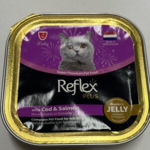 Reflex Plus-Reflex Plus Marina Balikli Salmonlu Cat 85Gr Kedi Ödül Mamaları-kktc