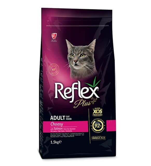 Reflex Plus-Reflex Plus Adult Cat Choosy 1.5Kg Kedi Kuru Maması-kktc