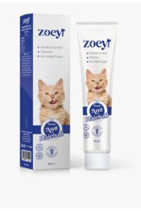 Zoey-Zoey Anti Hairball Paste 100G Kedi Vitamin Ve Ek Besinleri-Kktc