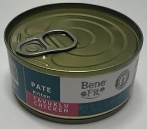 Bene Fit-Bene Fit Pate Kitten Chicken 100G Kedi Yaş Maması-Kktc