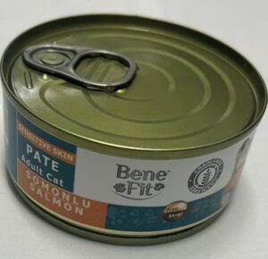 Bene Fit-Bene Fit Pate Salmon 100G Kedi Yaş Maması-Kktc