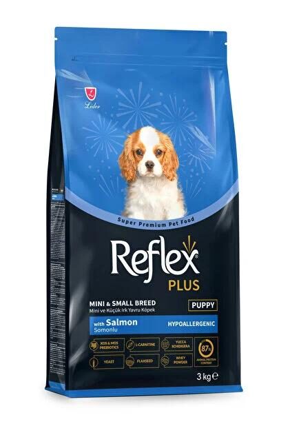Reflex Plus-Reflex Plus Mini Puppy Salmon 3Kg Köpek Kuru Maması-kktc