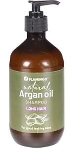 Flamingo Argan Oil Long Hair Shampoo 500Ml Köpek Bakım Ürünleri