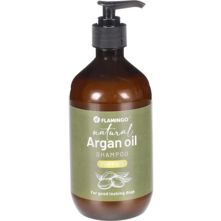 Flamingo-Flamingo Argan Oil Puppies Shampoo 500Ml Köpek Bakım Ürünleri-kktc