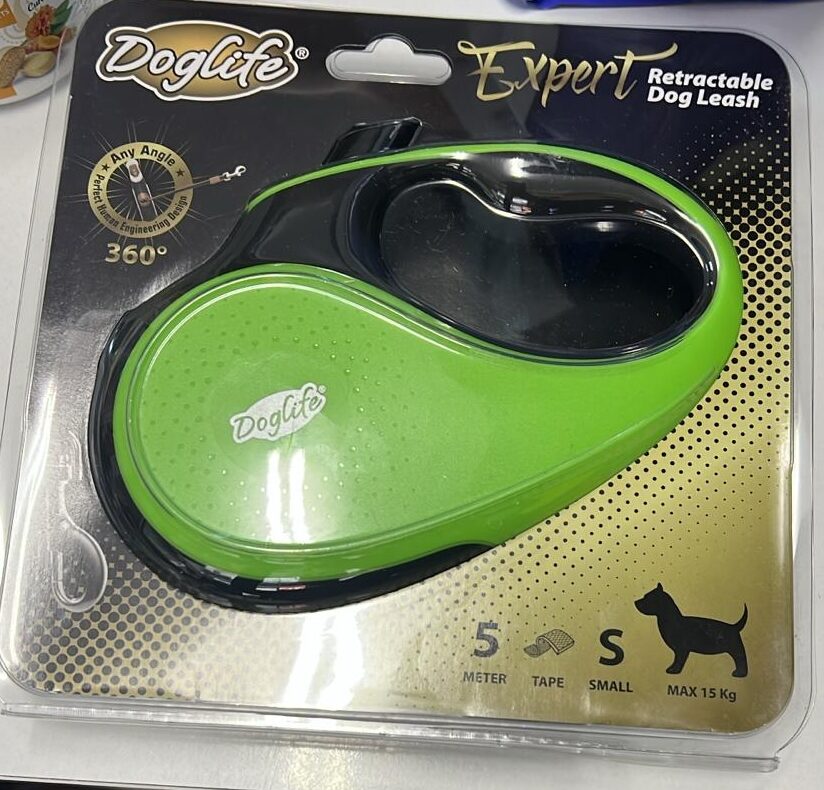 Doglife-Doglife Gezdi̇rme  5 Metre Yeşi̇l (S) Köpek Oyuncak ve Tasmaları-kktc