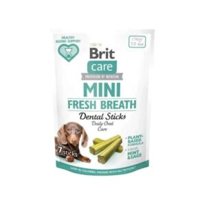 Brit Mini Fresh Breath 7Pcs 120G Köpek Ödül Mamaları