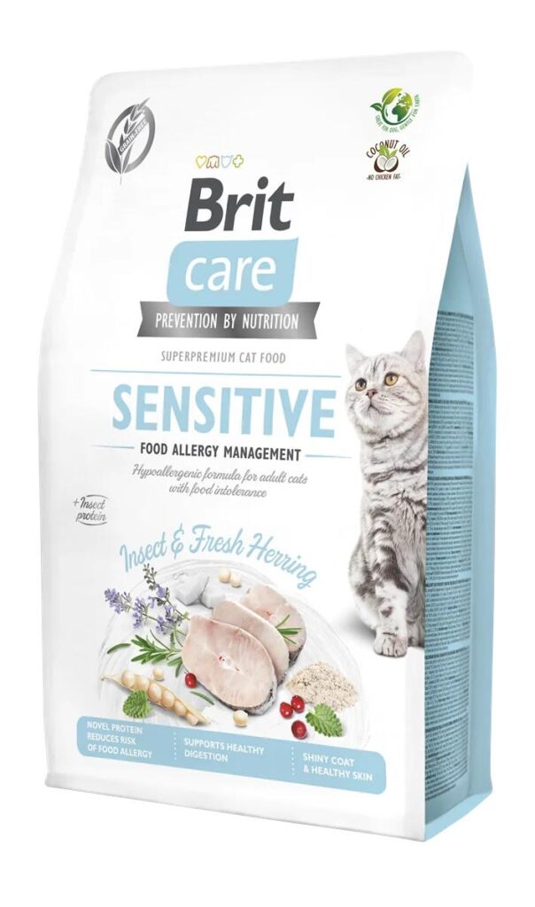 Brit Care-Brit Care Cat Grain Free Food Allergy Management 2Kg Kedi Kuru Maması-kktc