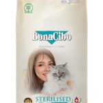 Bonacibo Adult Cat Sterli̇sed Salmon 2Kg Kedi Kuru Maması