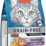 Wanpy Grain Free Sterli̇sed Salmon-Tuna 1.5Kg Kedi Kuru Maması