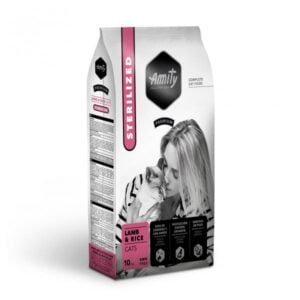 Amity Cat Sterilized Lamb 10Kg Kedi Kuru Maması