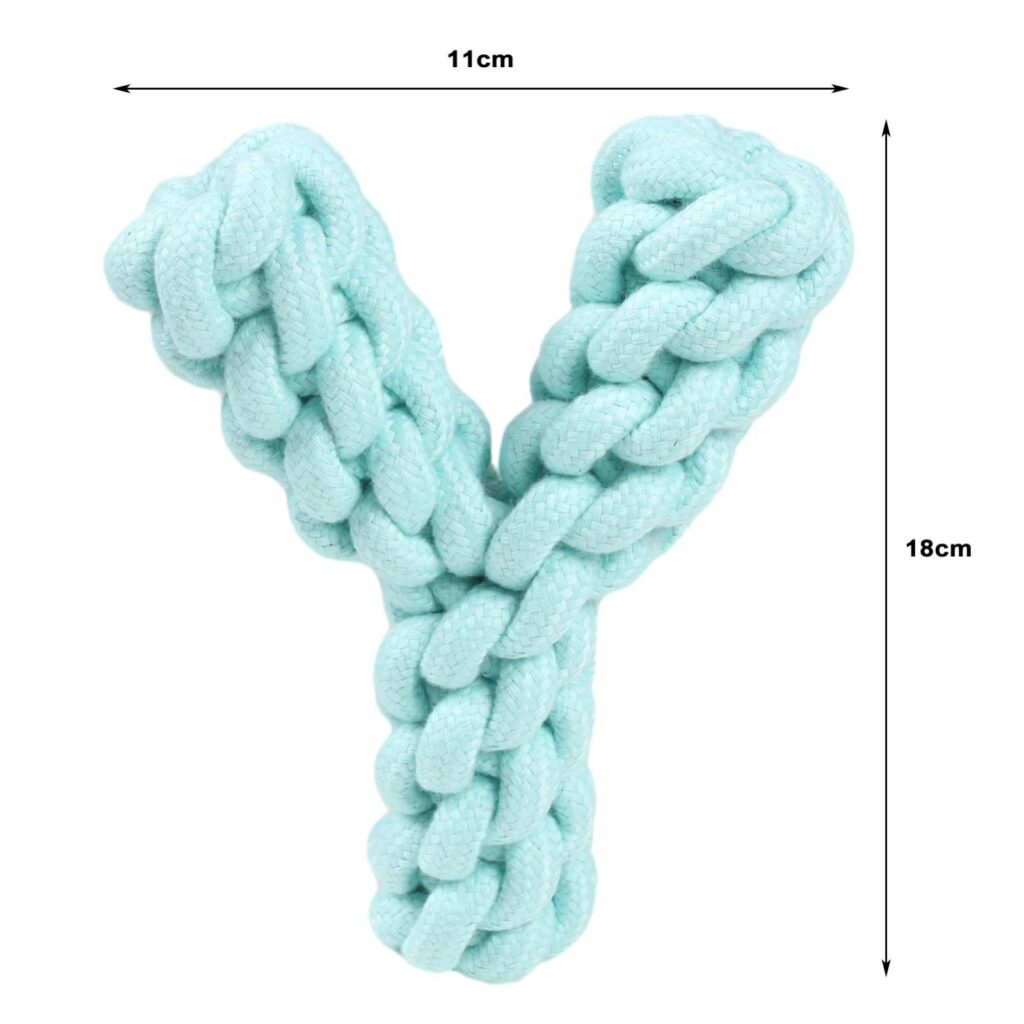 -Ft-14456-145 Örgü Di̇ş Kaşima Köpek Oyuncak ve Tasmaları-kktc