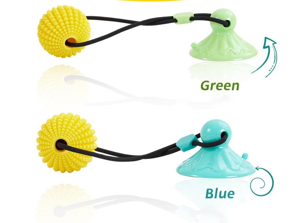 -Ft-14456-153 Vakumlu Çeki̇şti̇rme Top Köpek Oyuncak ve Tasmaları-kktc