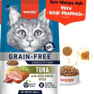 Wanpy Grain Free Cat Tuna 8Kg Kedi Kuru Maması