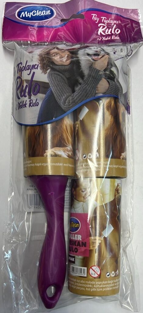 Myclean-Myclean Tüy Toplama Rulosu Yedekli̇ 60 Yaprak Hijyen Ürünleri-kktc