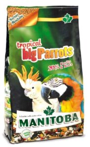 Mani̇toba Tropi̇cal Bi̇g Parrot 2Kg Kuş Yemi ve Vitaminleri