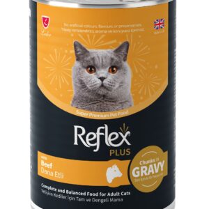 Reflex Plus Beef 395 G Cat Kedi Yaş Maması