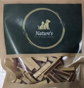 Natures-Natures Chi̇cken Codfi̇sh Short 80 Gr Köpek Ödül Mamaları-Kktc
