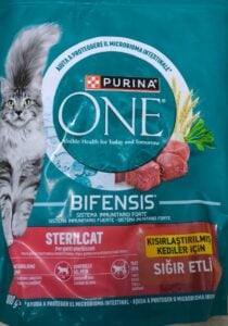 Purina One Cat Sterlised Beef 800Gr Kedi Kuru Maması
