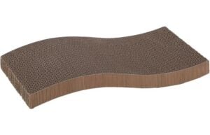 Scratching Cardboard Kwano Brown 47X25X5,5 Kedi Tırmalama Ürünleri