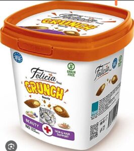 Feli̇ci̇a Beauty Cat Crunch Treats 100G Kedi Ödül Mamaları