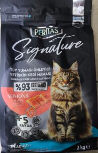Peritas Signature Salmon Hairball 2Kgh Kedi Kuru Maması