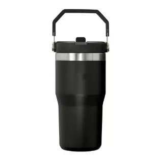 St05435_1 Stanley İceflow Flip Straw Tumbler 590Ml Black - Görsel 1