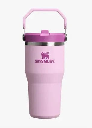 St05438_1 Stanley İceflow Flip Straw Tumbler 590Ml Rose Quartz - Görsel 1