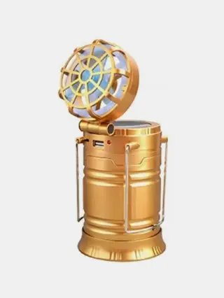 Etm 5806f Solar Fanlı Kamp Lambası