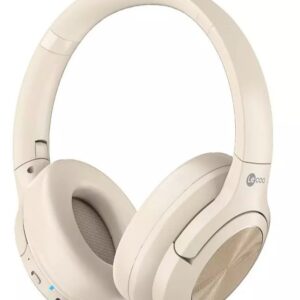 Lecoo Es208 Mikrofonlu Bluetooth Kulaklık Krem Rengi