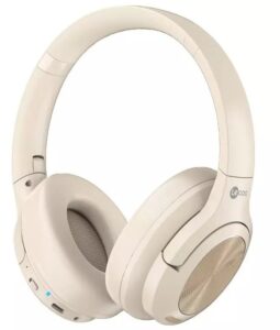 Lecoo Es208 Mikrofonlu Bluetooth Kulaklık Krem Rengi