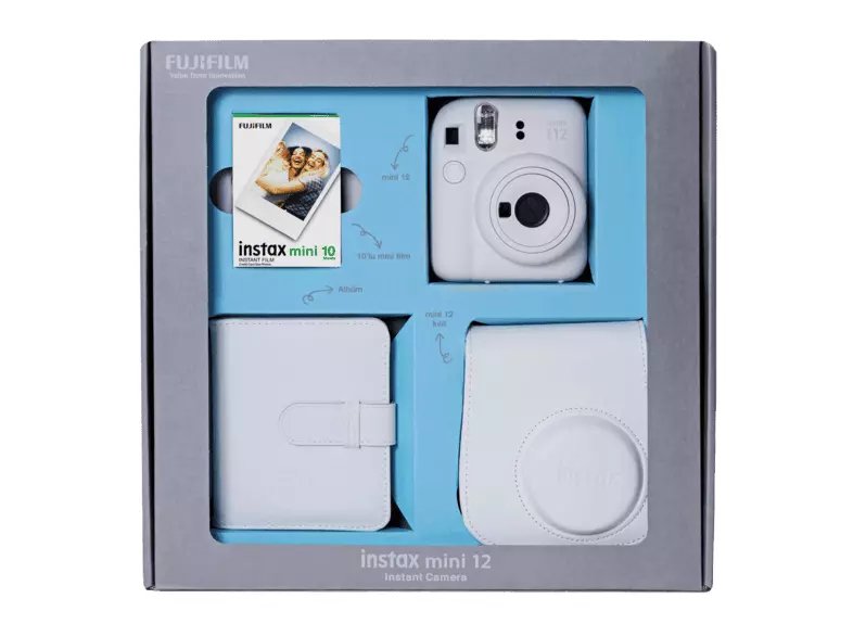 Fujifilm İnstax Mini 12 Blue Bundle