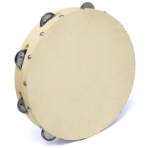 Tiger Power Tambourine 12 8 Pairs Jingles