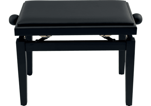 Tqm-Pb100Bks-3 Quik Lok Pb/100 Bks Ahşap Piyano Taburesı Yükseklik Ayarlı Mat Siyah - Görsel 1