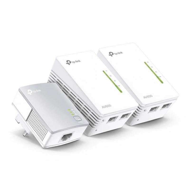Tp-Link Tl-Wpa4220T Kit Av600 Powerline Extender (3Lu)