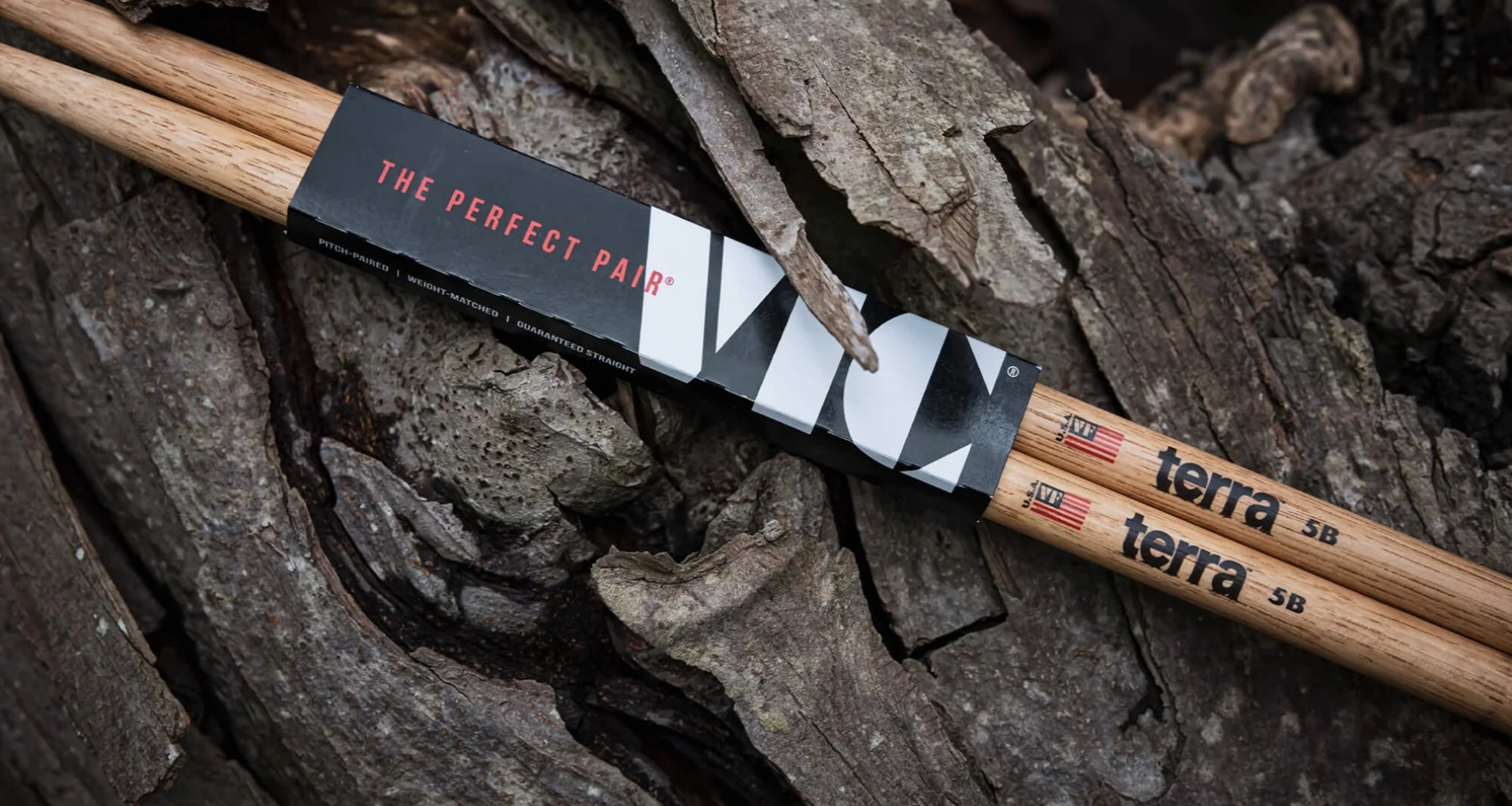 Vicfirthamericanterra5Bt-245197 Vic Firth American Classic 5B Terra Baget Hickory Ahşap Uçlu - Görsel 1