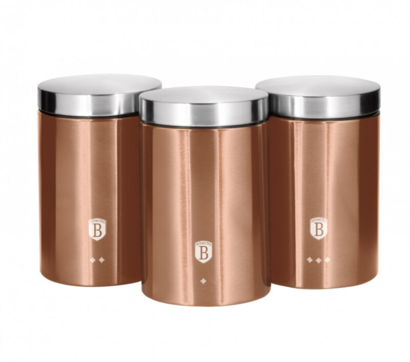 Berlinger Haus - 3 Parça Çay, Kahve, Şeker Kutu Seti - BH/6720