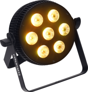 Algam Lighting SLIMPAR 710 HEX LED Par Işık 7x10W RGBW+Amber+UV Sahne Aydınlatma