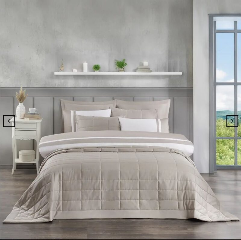 260x270 Yatak Örtülü Nevresim Takımı Vespera Sabre