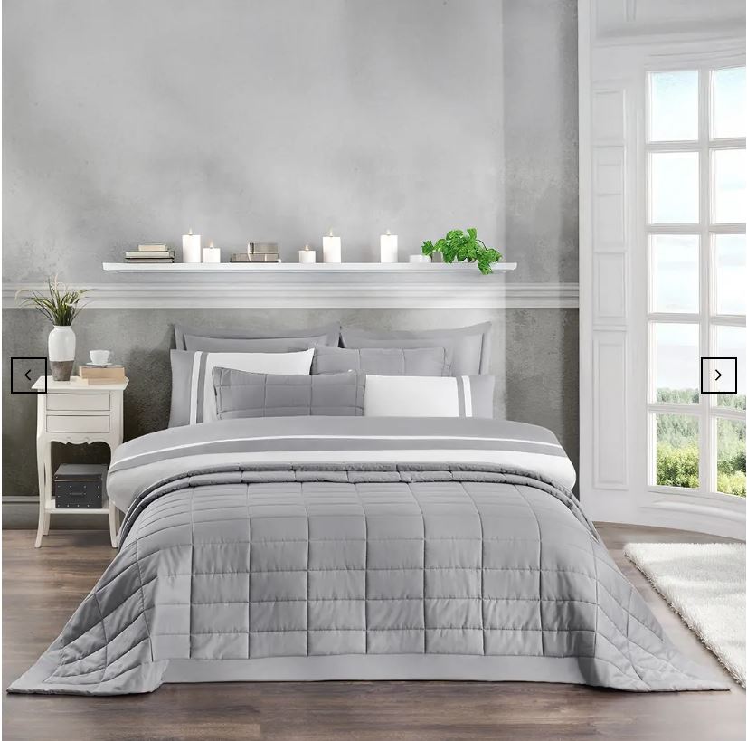 Alt1013 260X270 Yatak Örtülü Nevresim Takımı Vespera Shadows - Görsel 1