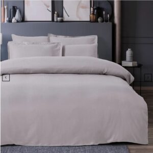 Dıamond Gri Jakarlı Saten Çift Kişilik Nevresim Takımı 6 Parça