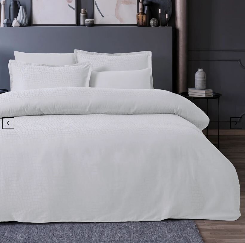 200x220 Saten Nevresim Takımı Adelya A.grı Marble