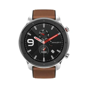 Amazfit GTR 47mm Paslanmaz Çelik Akıllı Saat, Kahverengi