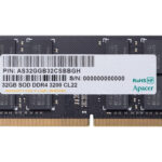 Apacer 32 GB (1x32GB) DDR4 3200 MHz CL22 DDR4 Notebook Ram