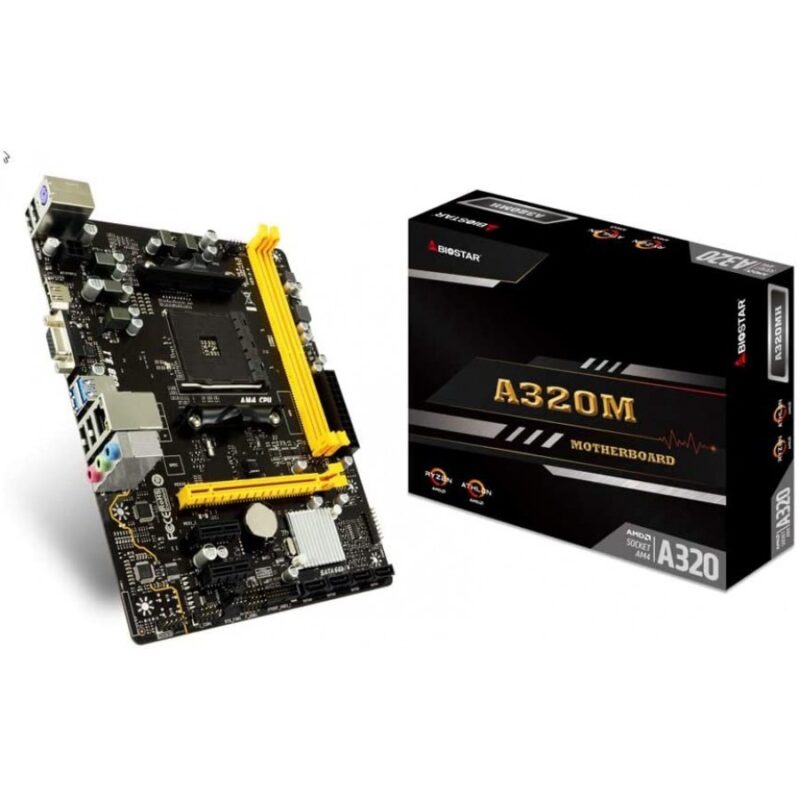 Biostar A320MH Amd AM4 DDR4 Micro ATX Anakart